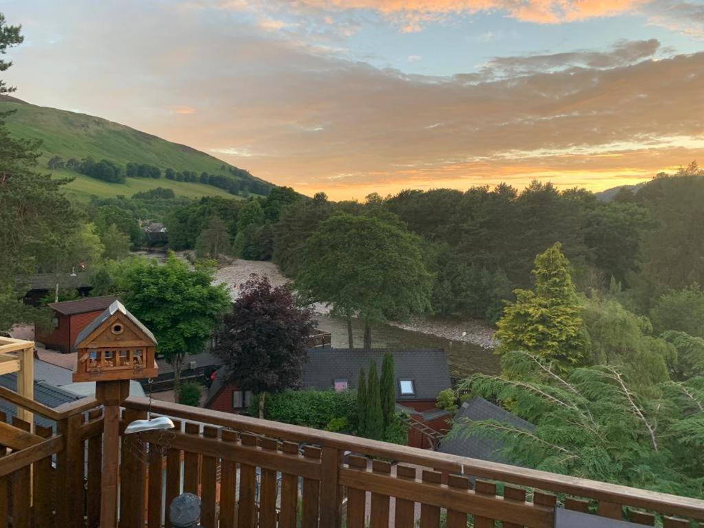 Beautiful 2 Bedroom Lodge With Stunning Views Blair Atholl Kültér fotó