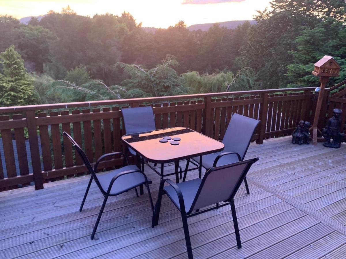 Beautiful 2 Bedroom Lodge With Stunning Views Blair Atholl Kültér fotó