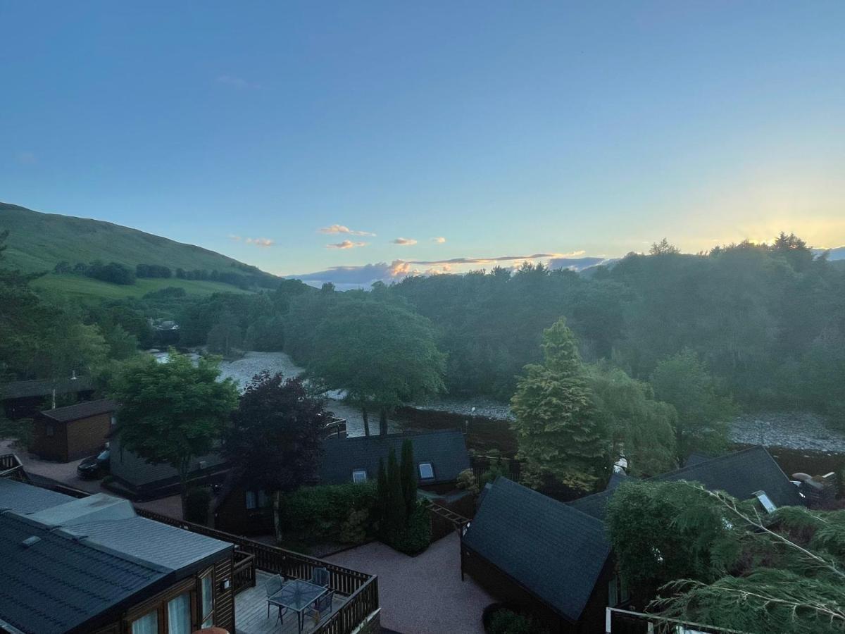 Beautiful 2 Bedroom Lodge With Stunning Views Blair Atholl Kültér fotó